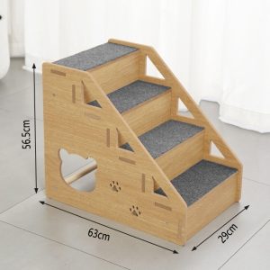 Wood  pet stairs