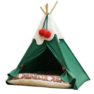 Christmas pet tent